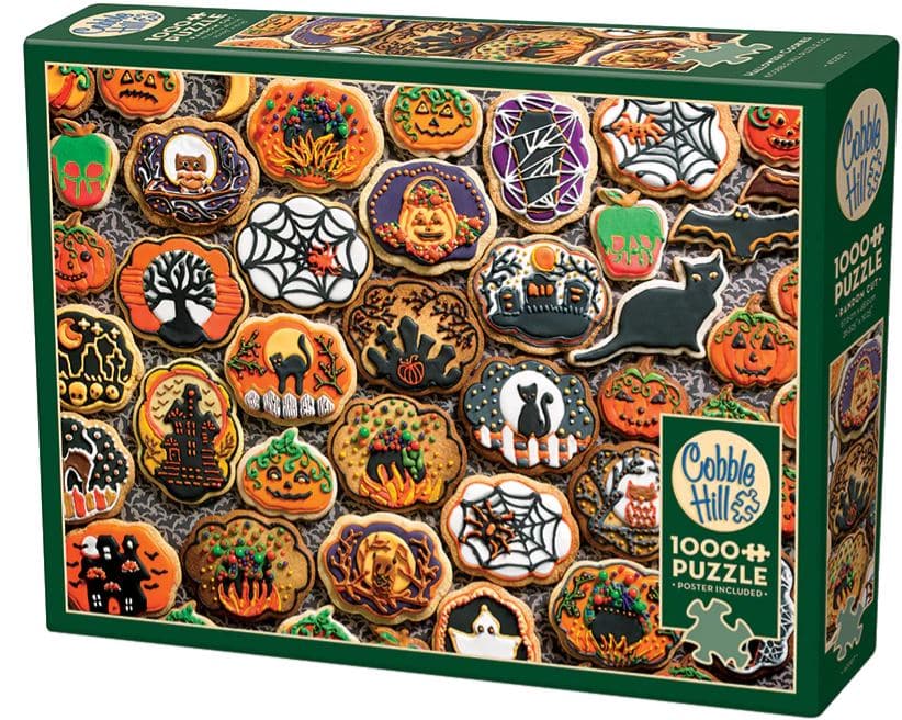 1000PC Halloween Cookies Puzzle Cobble Hill image 0
